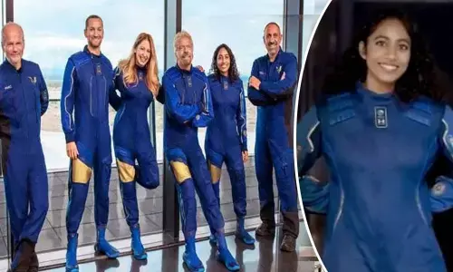 Andhra Girl Sirisha Bandla to fly into space On Virgin Galactic spacecraft