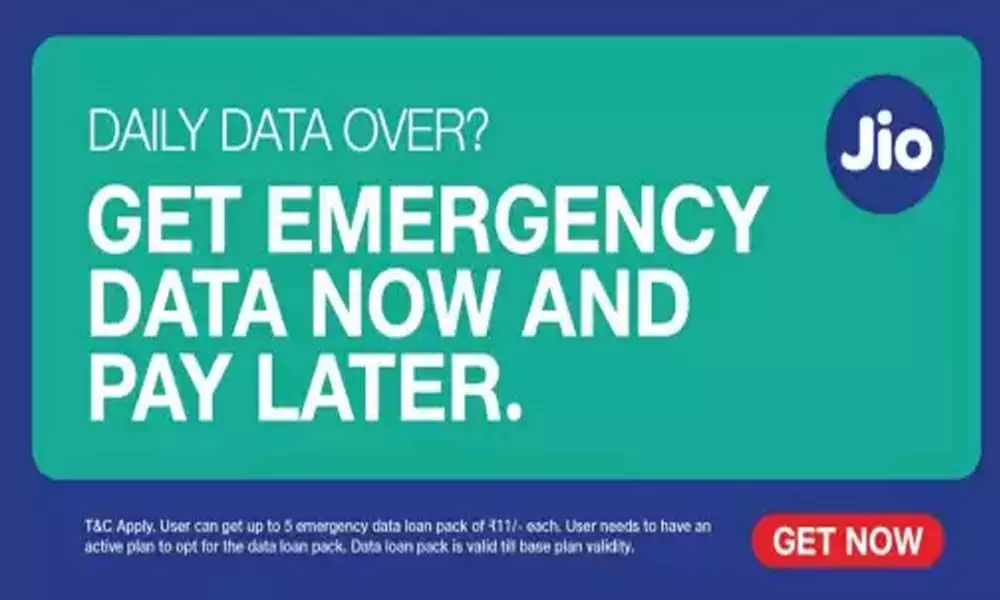 Jio Launches Emergency Data Loan Facility for Prepaid Customers