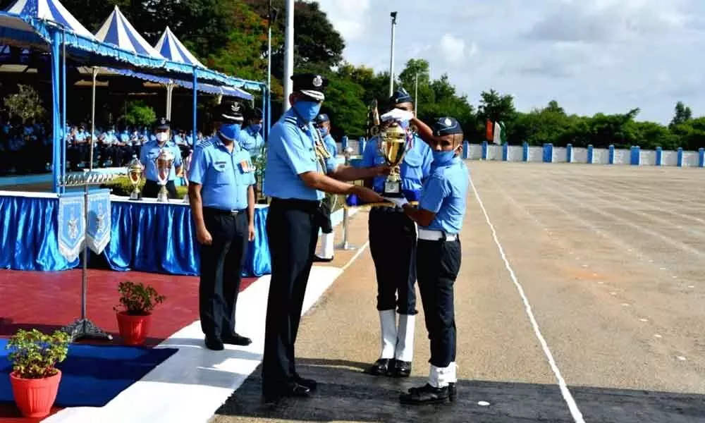 322 airmen trainees pass out from IAF base