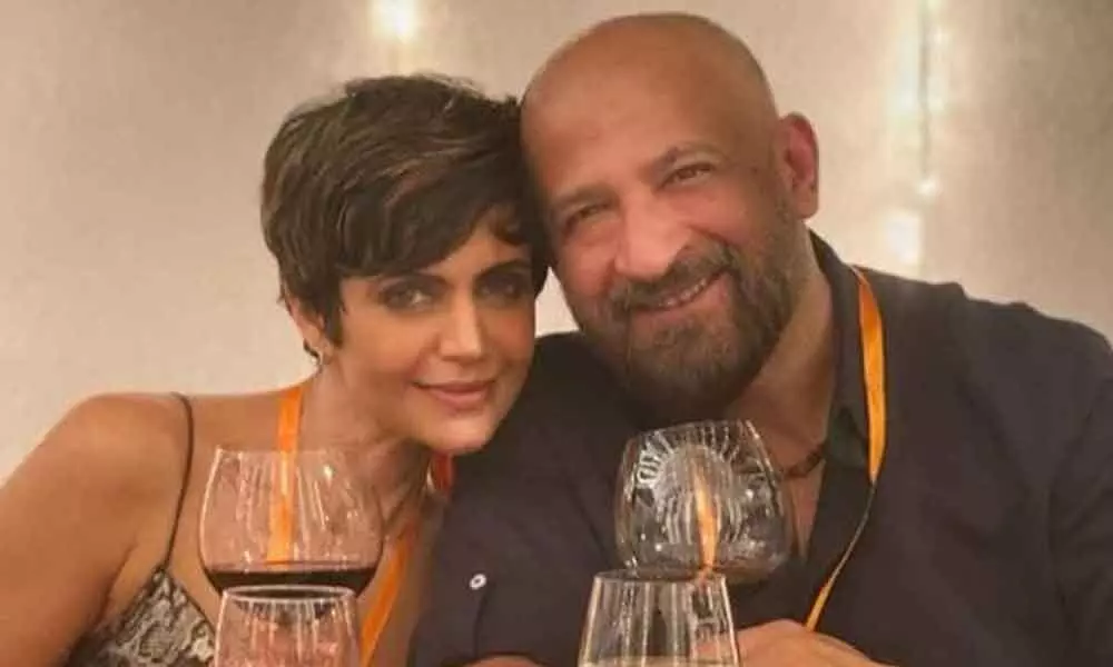 Mandira Bedi with her husband Raj Kaushal (Img Source: Instagram - mandirabedi)