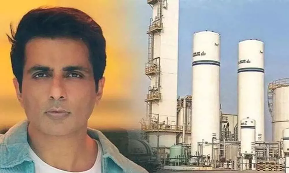 Andhra Pradesh: Bollywood actor Sonu Sood sets up Oxygen Plant in Nellore district