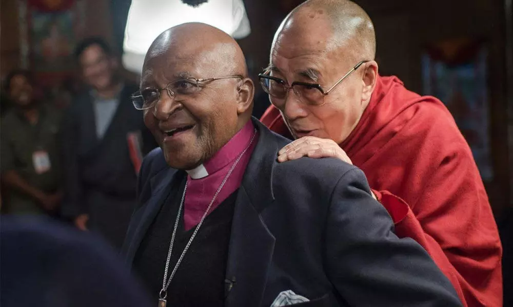 Dalai Lama and Archbishop Desmond Tutu