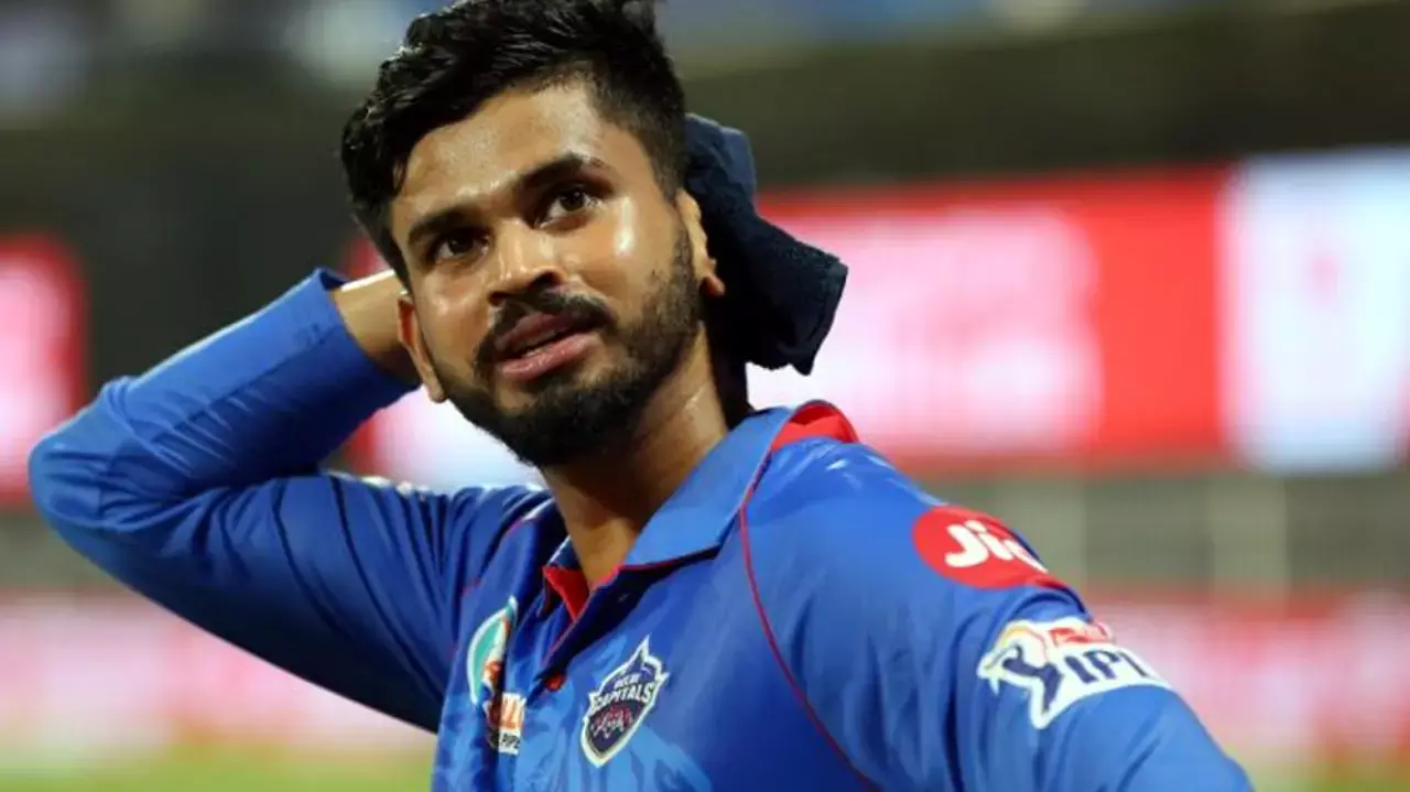 Indian cricketer Shreyas Iyer