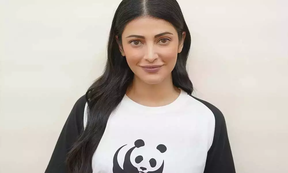 Shruti Haasan Says, She Is Honoured To Be The Brand Ambassador Of WWF India