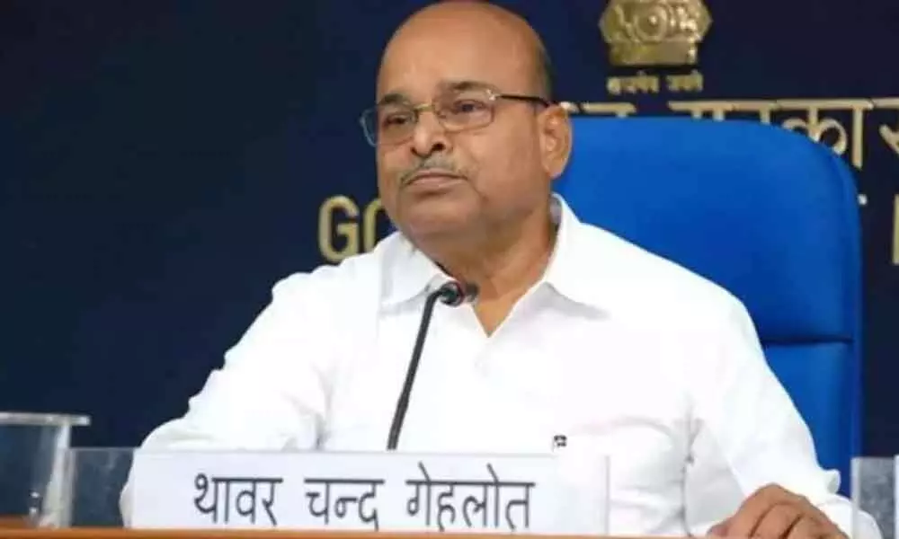 Union Minister Thaawarchand Gehlot