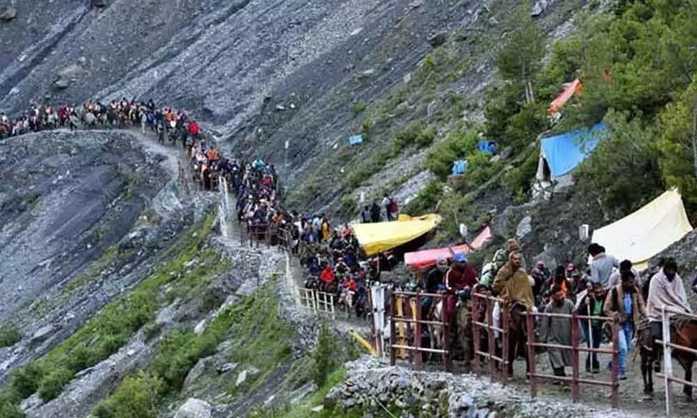 Online services for Amarnath devotees