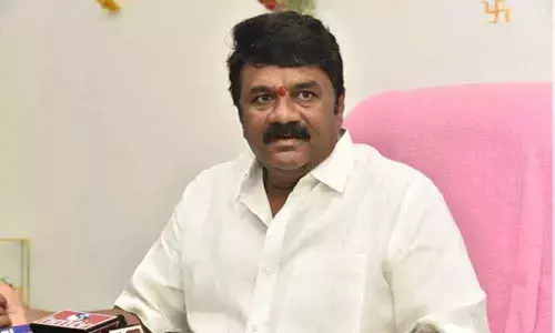 Minister for Animal Husbandry Talasani Srinivas Yadav