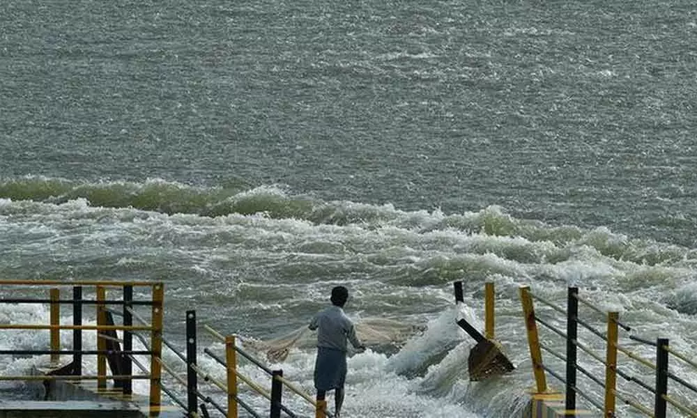 3,301 TMCs of Krishna River water let into sea in the last four days ( File Photo)