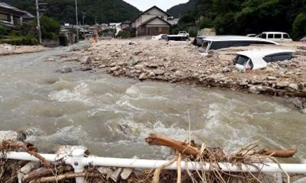 Heavy rain to lash Sea of Japan coast, flood warning issued
