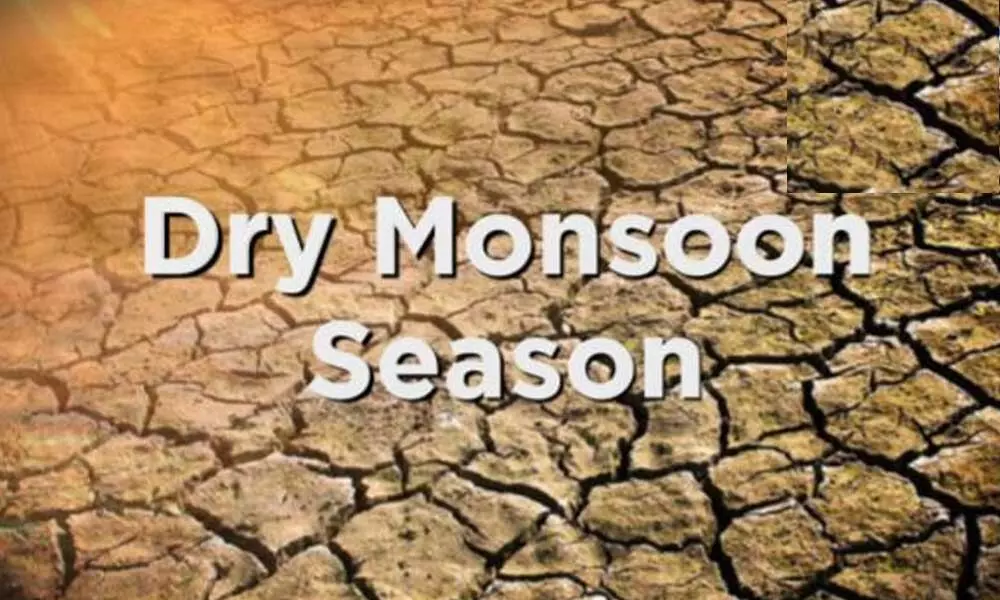 Monsoon dry spell drives up mercury