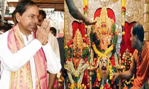 KCR extends Bonalu greetings