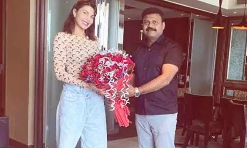 Jacqueline Fernandez in city for Vikrant Rona shoot