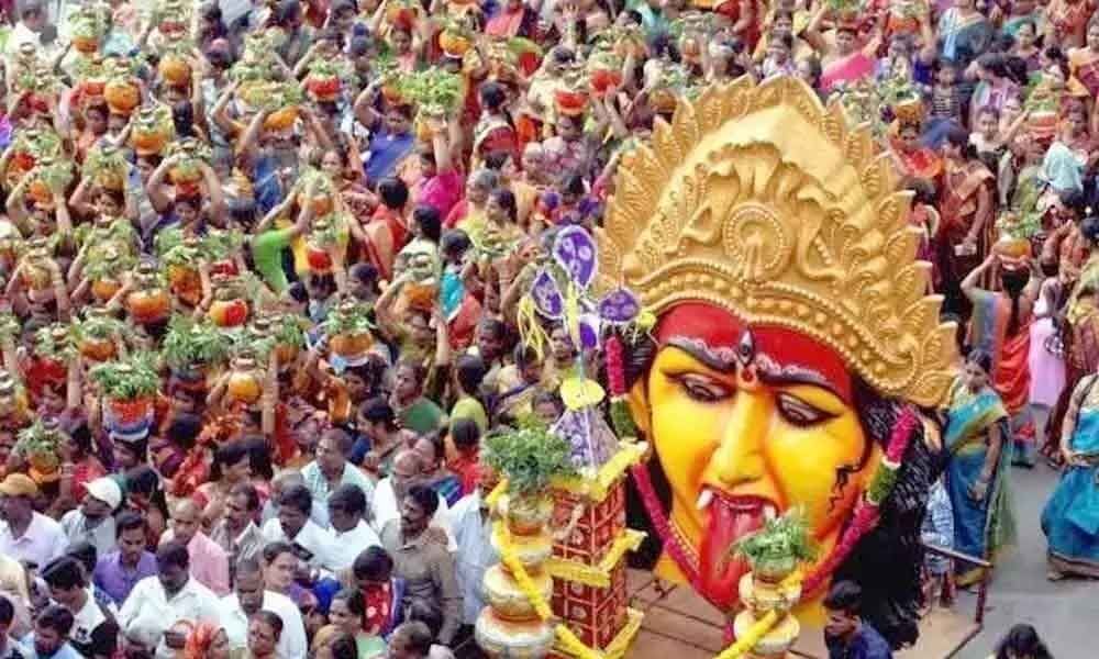 Telangana Bonalu festival begins with much fervour in Hyderabad today
