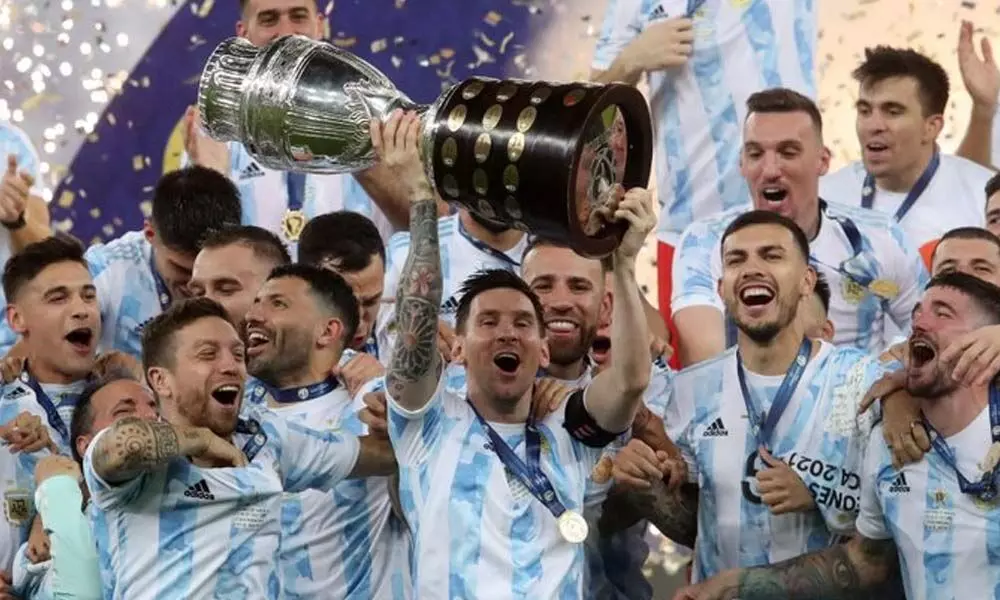 Copa America: Lionel Messi wins maiden international trophy as Argentina beat Brazil in final