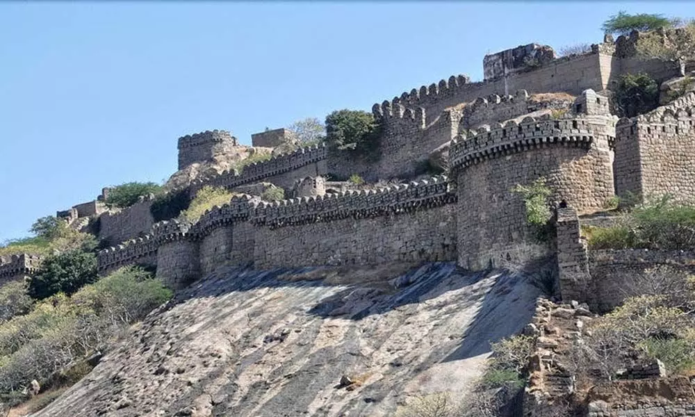The Historical Bhuvanagiri Fort, Telangana