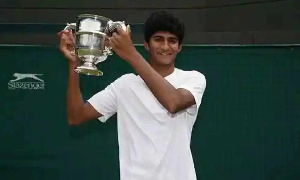 Samir Banerjee (Pic Source: Wimbledon.com)