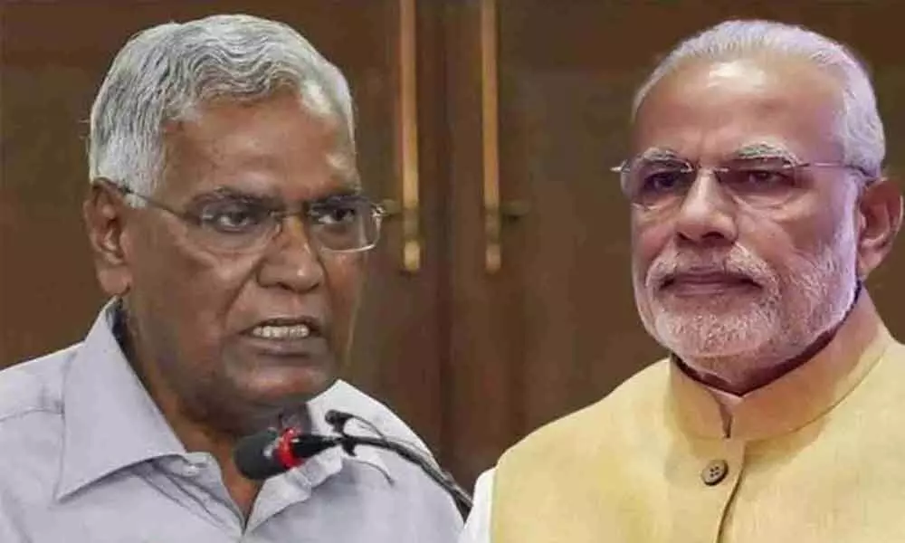 D Raja requests PM to withdraw EDS Ordinance 2021 ( File Pic)