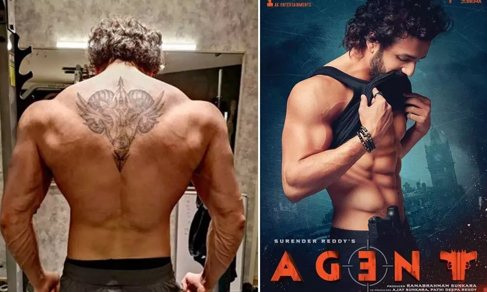 Akhil Akkineni Flaunts His Six Pack In The New Posters Of His Upcoming Movie Agent