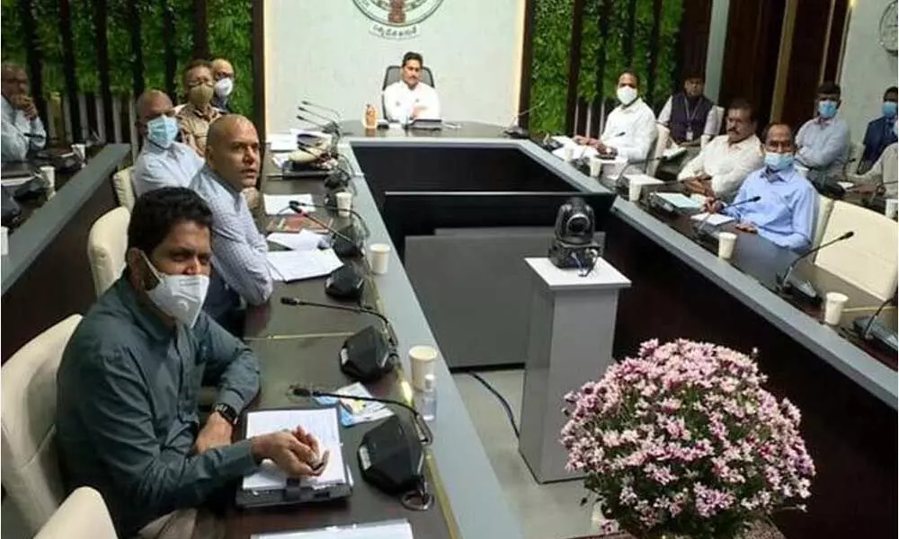 Chief Minister YS Jagan Mohan Reddy reviews (File/Photo)