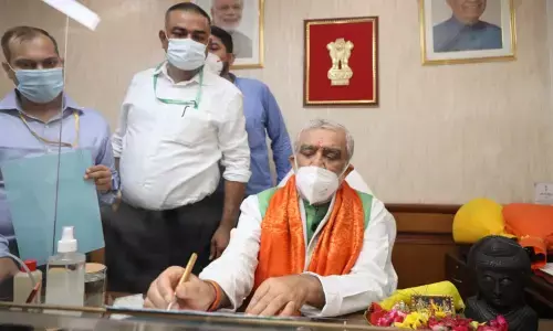 Ashwini Kumar Choubey takes charge as MoS Environment