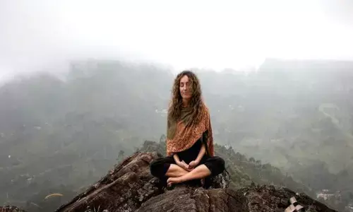 Yoga during lunch breaks to keep stress in-check