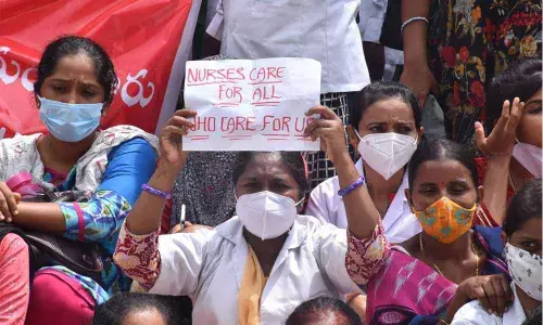Retrenched nurses denied permission to go on fast