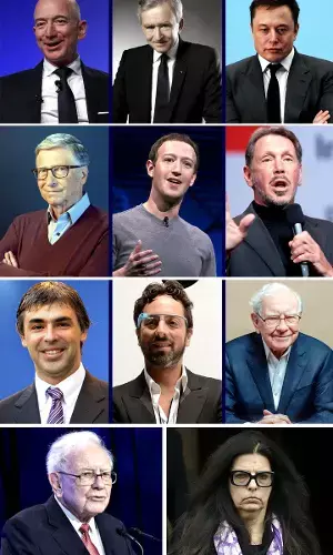 Forbes: Take A Look At The Top Ten Richest Persons In The World