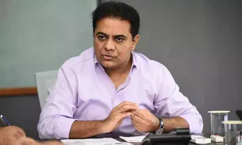 Telangana Rashtra Samithi working president KT Rama Rao