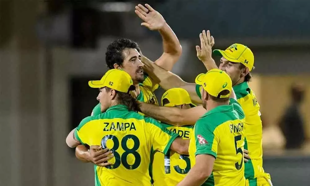 Aussies prevail over Windies in last ball thriller