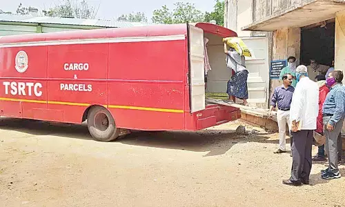 TSRTC cargo makes brisk progress