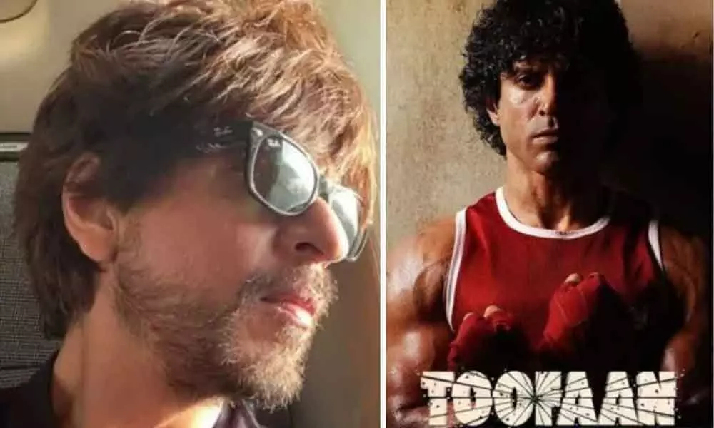 Shah Rukh Khan Shares His Review On Farhan Akhtar&#39;s Toofan Movie