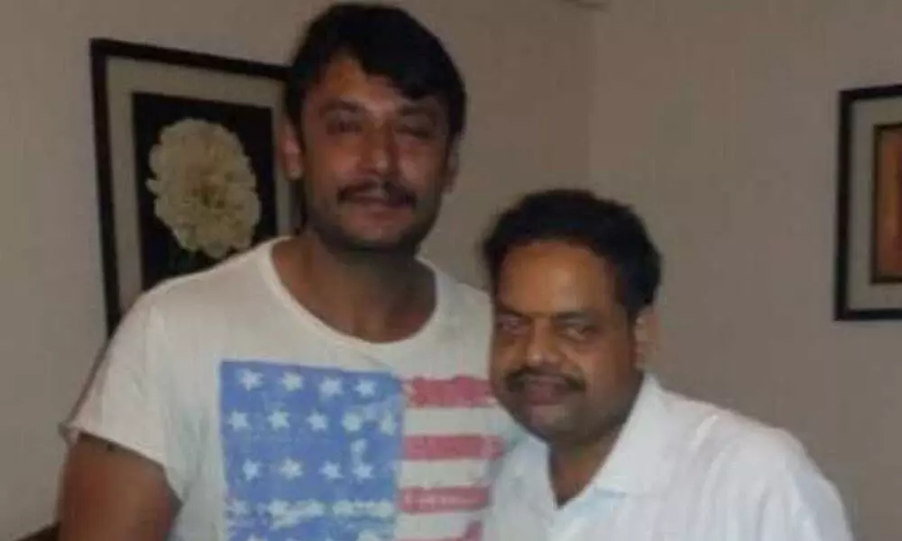 Actor Darshan and Gangadhar