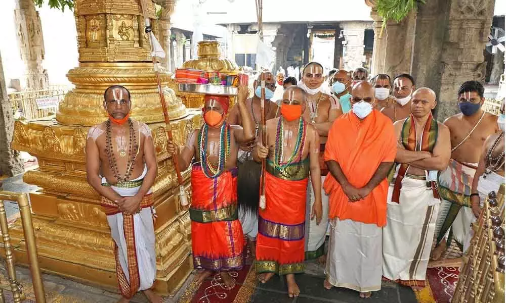 Tirumala: Religious fervour marks Anivara Asthanam