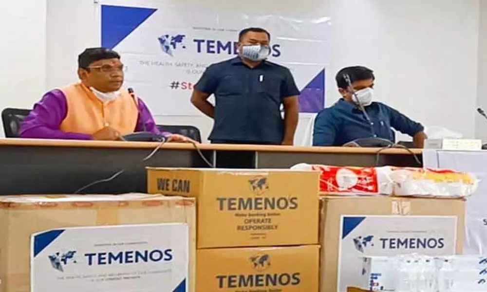 Temenos donates Covid supplies to Sircilla hospital