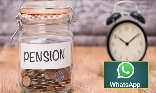 Pension Slips via WhatsApp