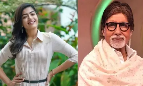 Rashmika Mandanna and Amitabh Bacchan