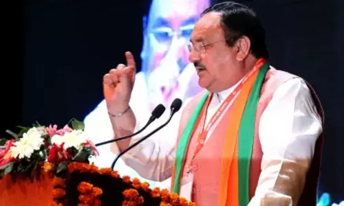 Bharatiya Janata Party (BJP) National President J P Nadda