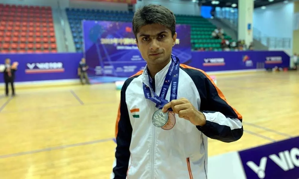 Para badminton player Suhash L. Yathiraj