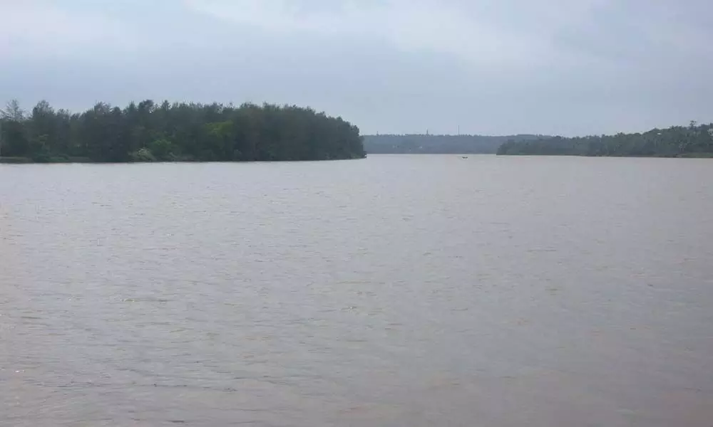 Payaswini river, Sullia taluk, Marasanka village, Karnataka