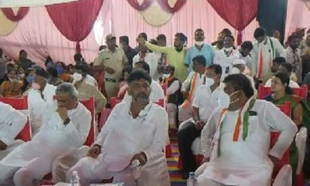 Karnataka Pradesh Congress Committee president DK Shivakumar