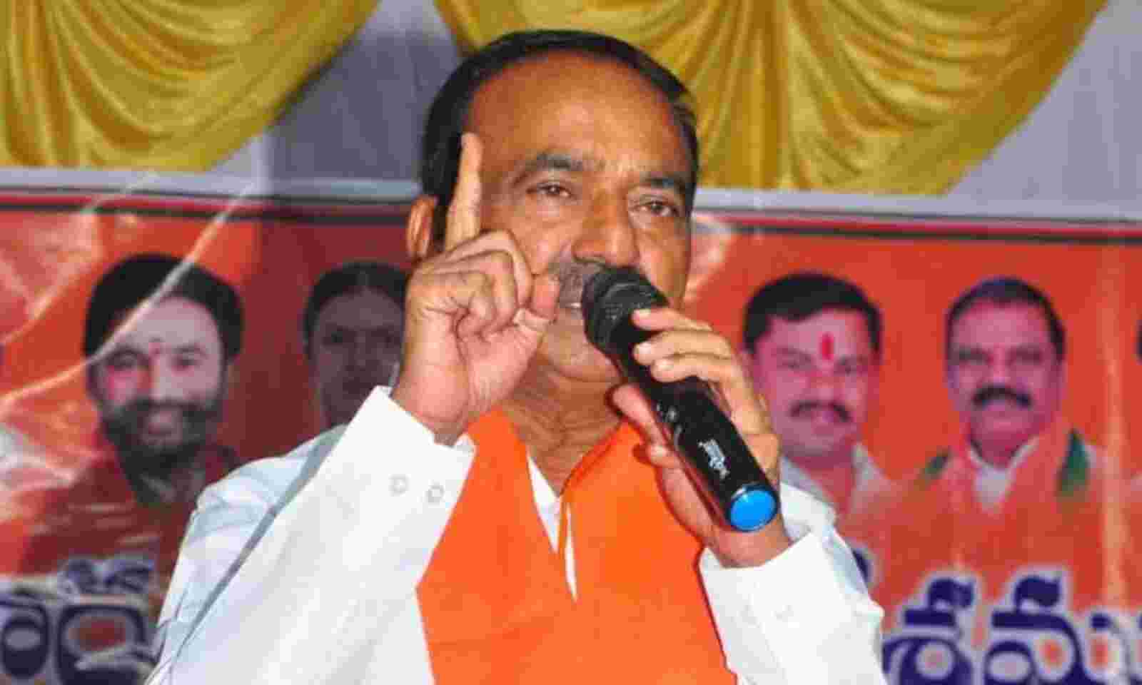 People vexed with TRS government: Eatala Rajender