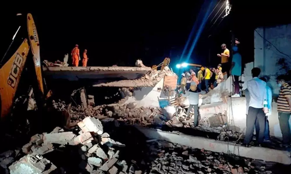 Gurugram building collapse incident