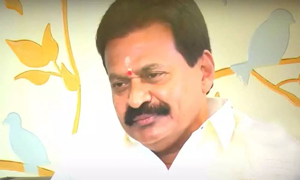 Former NUDA Chairman and TDP city segment in-charge Kotamreddy Srinivasulu Reddy