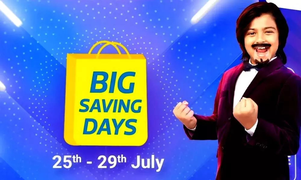 The Flipkart Big Saving Days sale will start from July 25 and will last until July 29.