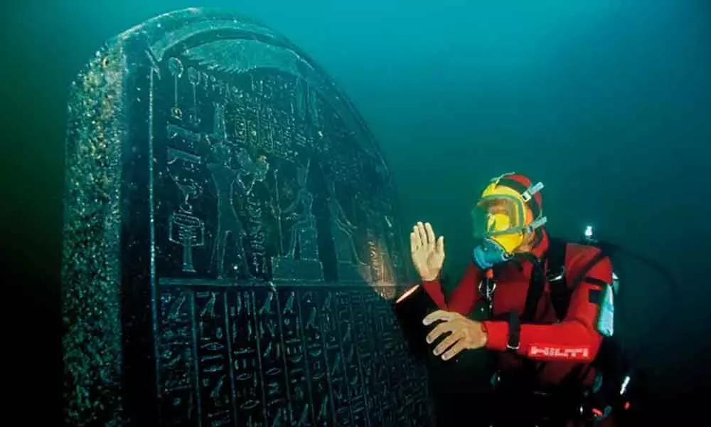 Ancient sunken city discovered in Egypt