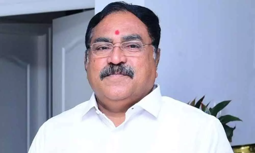 Minister for Panchayat Raj Errabelli Dayakar Rao
