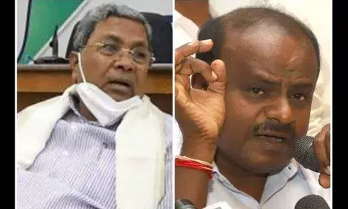 Siddaramaiah and H.D. Kumaraswamy