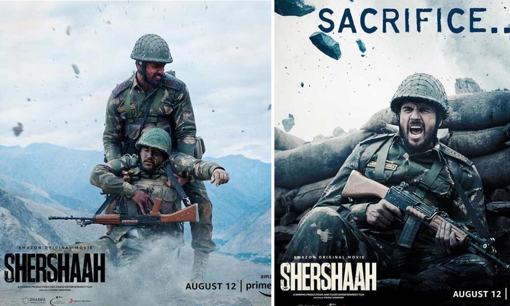 Shershaah New Poster Is Out It Showcases A Glimpse Sidharth's Courageous Act