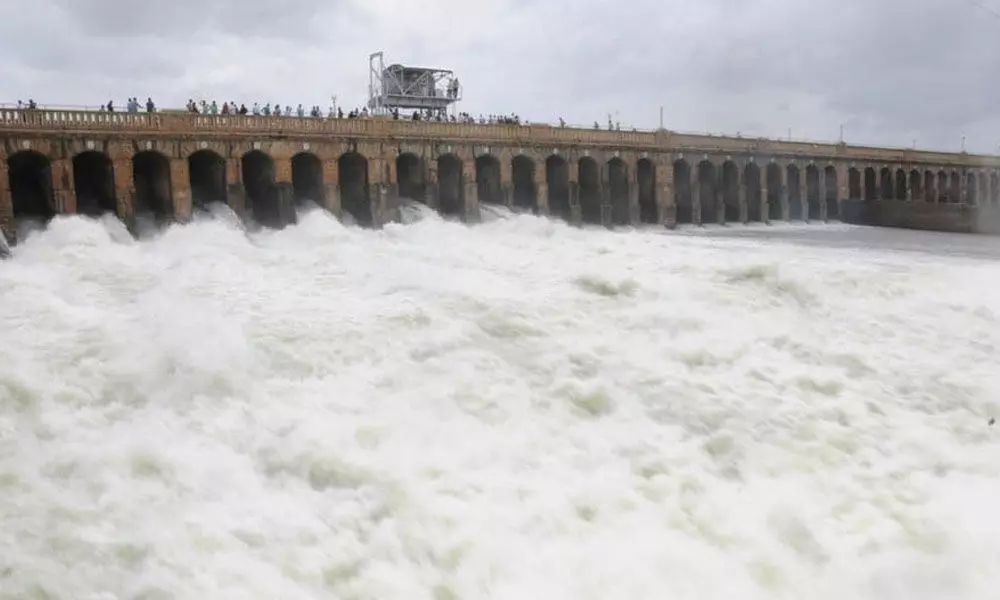 Water level breaches 100-ft mark in KRS dam