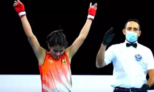 Reigning world champion Gitika